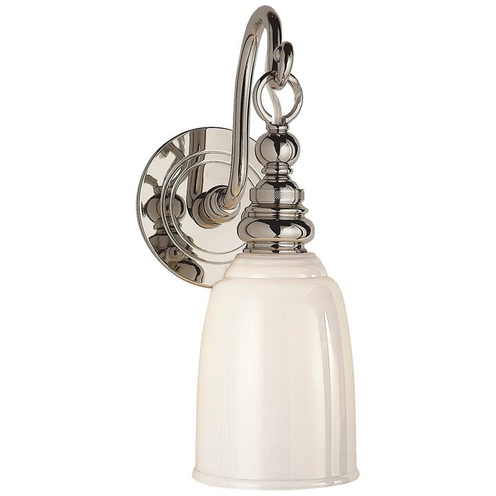 Boston Loop Arm Sconce in Chrome