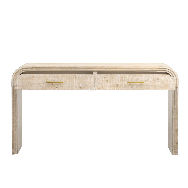 Merax Retro Open Style MDF Console Table