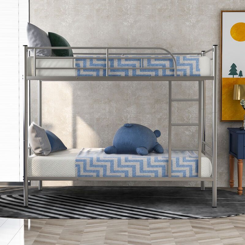 Merax Twin Over Twin Metal Bunk Bed