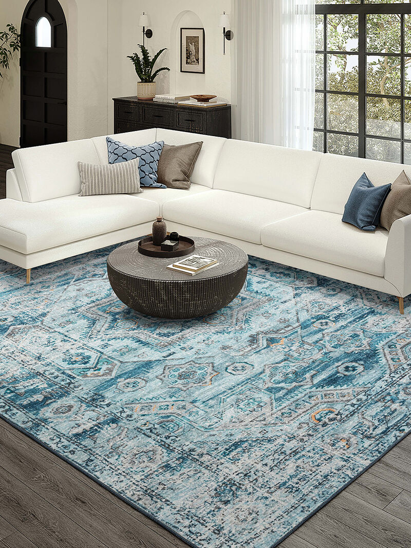 Jericho JC5 Denim 8' x 10' Rug