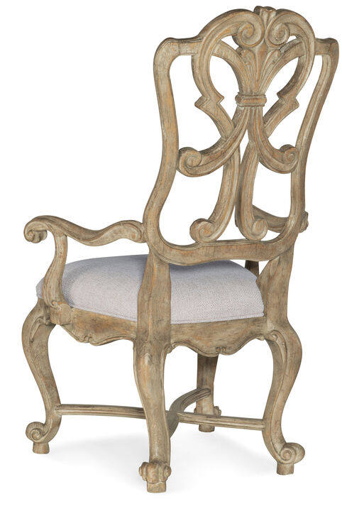 Castella Fretwork Back Arm Chair