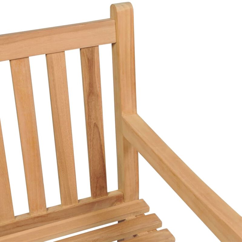 vidaXL Patio Bench 89.8" Solid Teak Wood