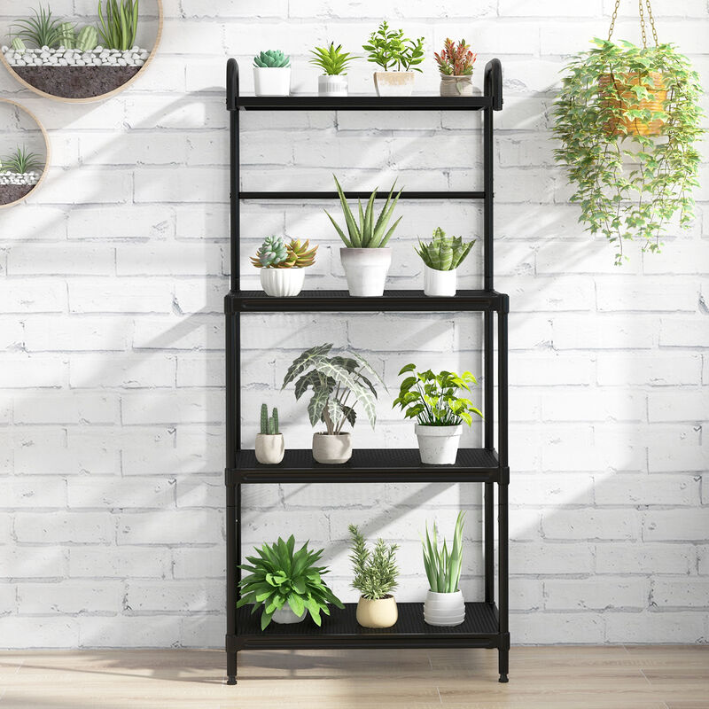 4-Tier Kitchen Storage Baker Microwave Oven Rack Shelves