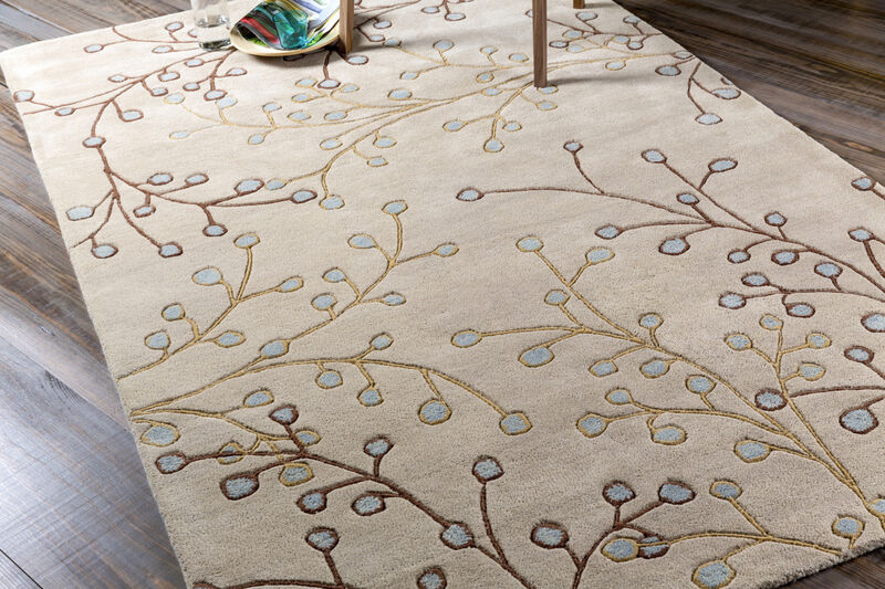 Athena ATH-5053 7'6' x 9'6' Brown Rug