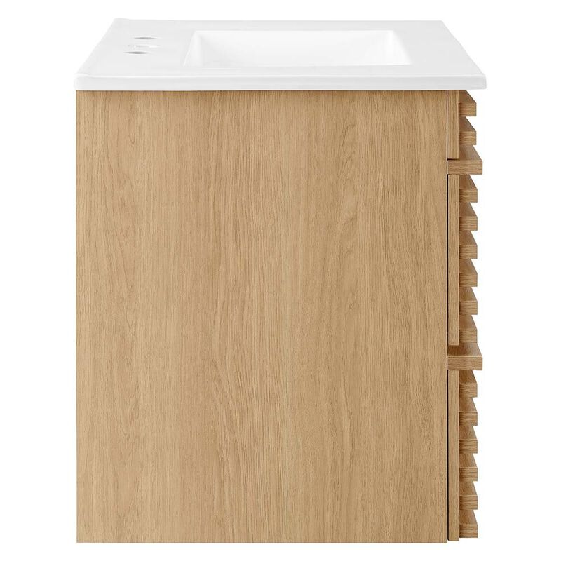 Modway Render 30 Wall-Mount Bathroom Vanity