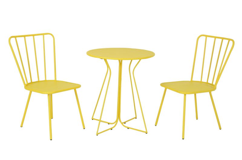 Novogratz Heidi Outdoor/Indoor 3 Piece Bistro Set
