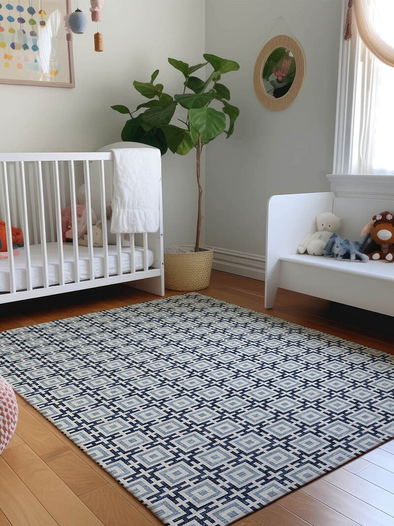 Marlo MO1 Navy 9' x 12' Rug