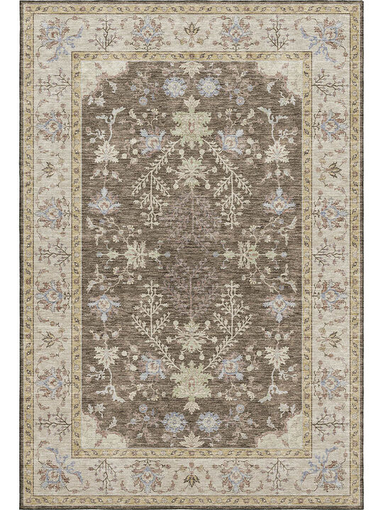 Hatay HY9 Brown 3' x 5' Rug