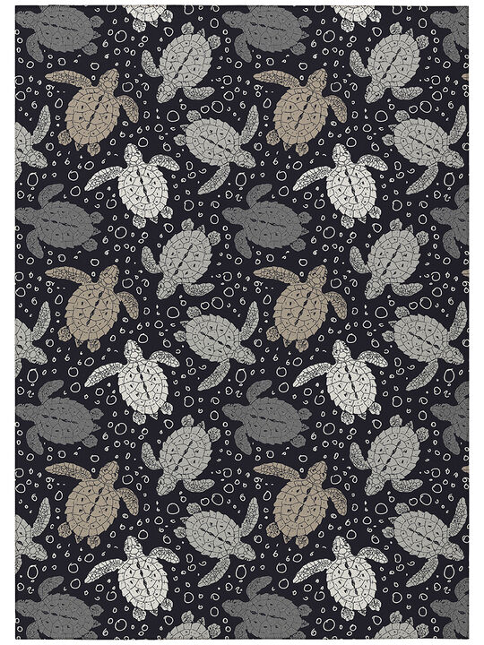 Seabreeze SZ13 Black 10' x 14' Rug