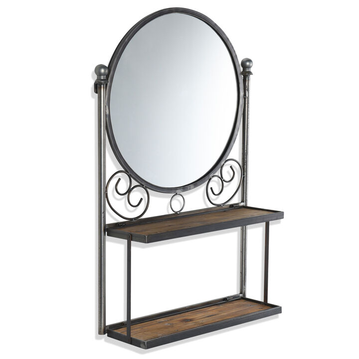 Valentina Round Wall Mirror