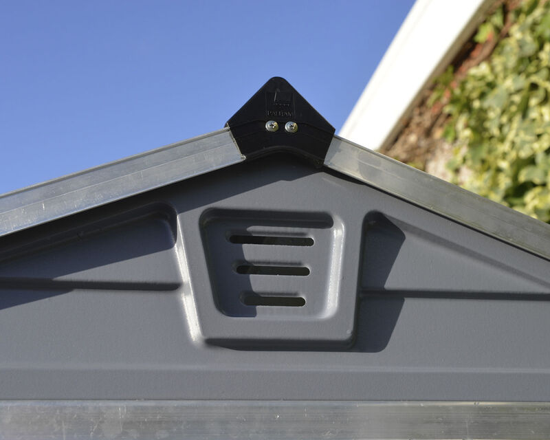 Palram - Canopia SkyLight 6' x 3' Shed - Gray