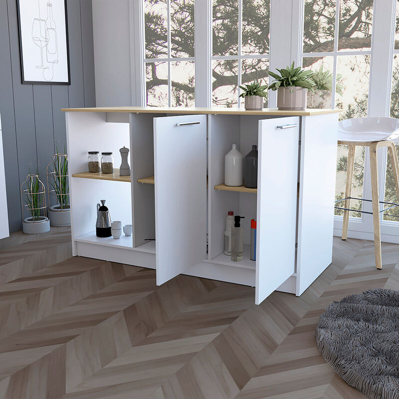 Mercury Kitchen Island