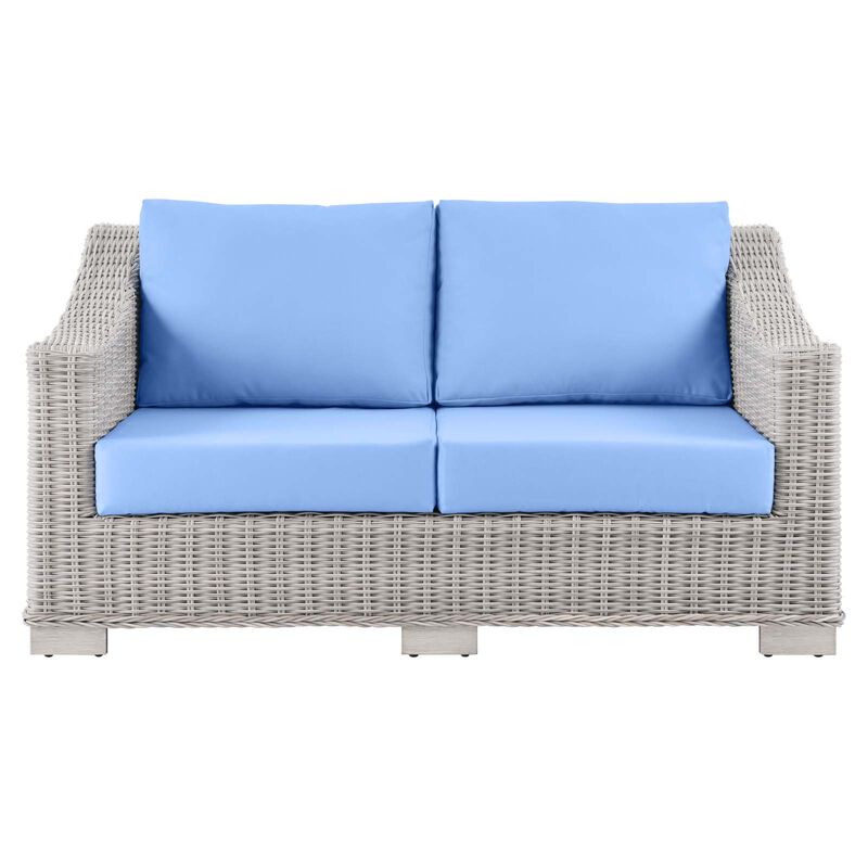 Modway - Conway Outdoor Patio Wicker Rattan Loveseat