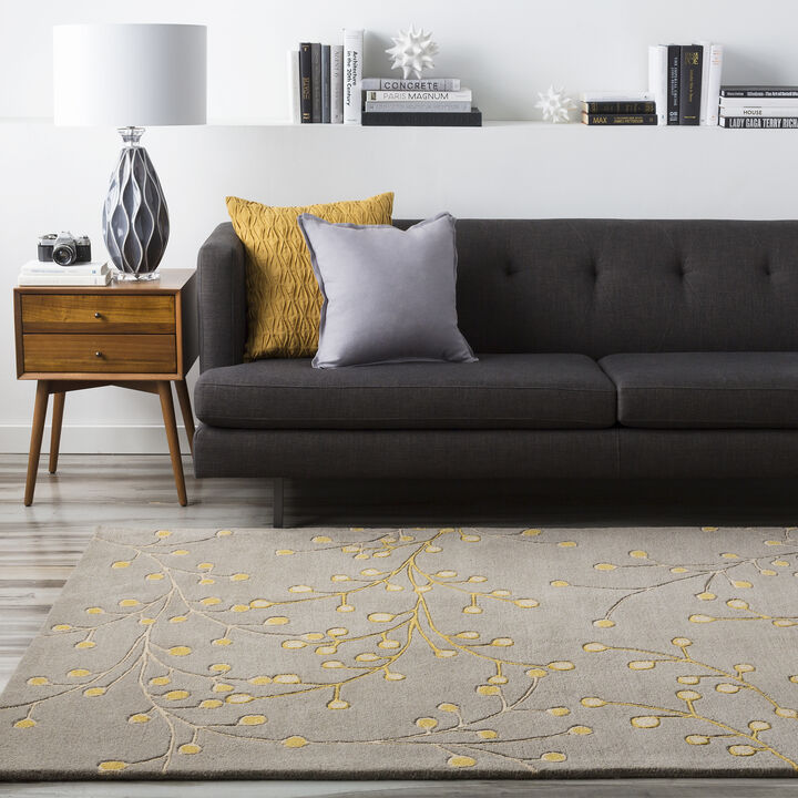 Athena ATH-5053 2' x 3' Gold Rug