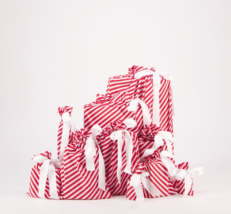 Candy Cane (5 Reusable Gift Bag Set)