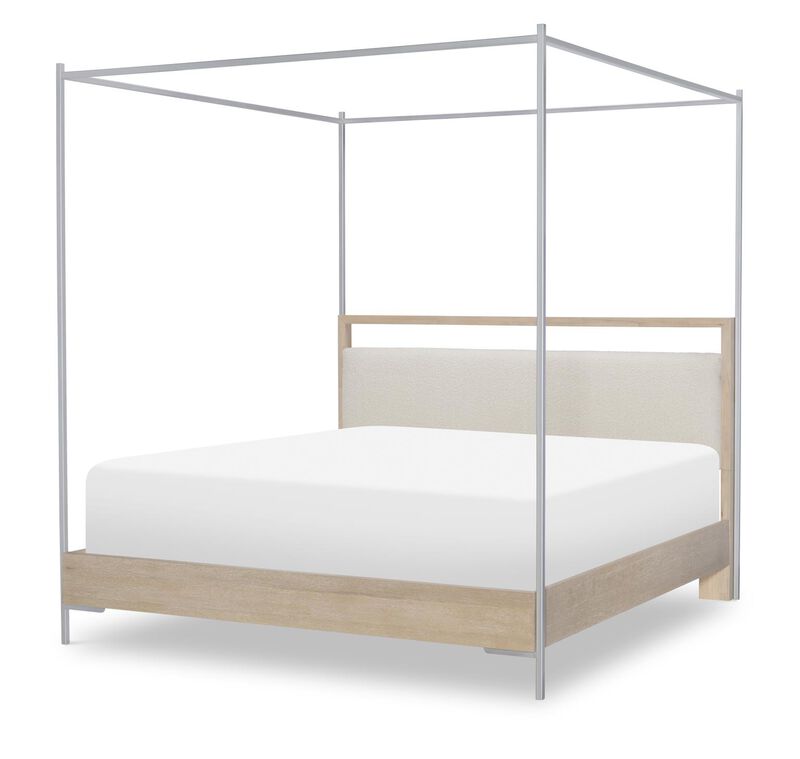 Biscayne Upholstered Canopy Bed