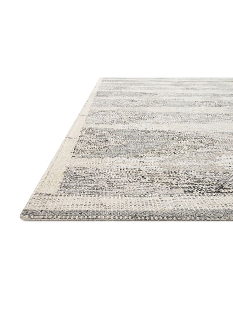 Evelina EVE02 Pewter/Silver 3'6" x 5'6" Rug