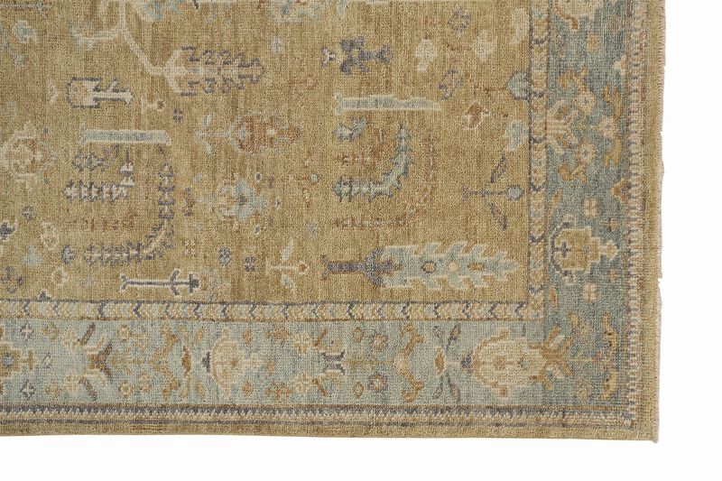 Carrington 6501F Gold/Blue/Gray 2' x 3' Rug