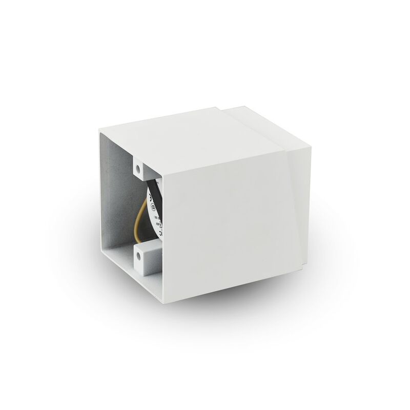 VONN Lighting Square LED Surface Mounted Downlight, Stock Item Beam Angle 33, White