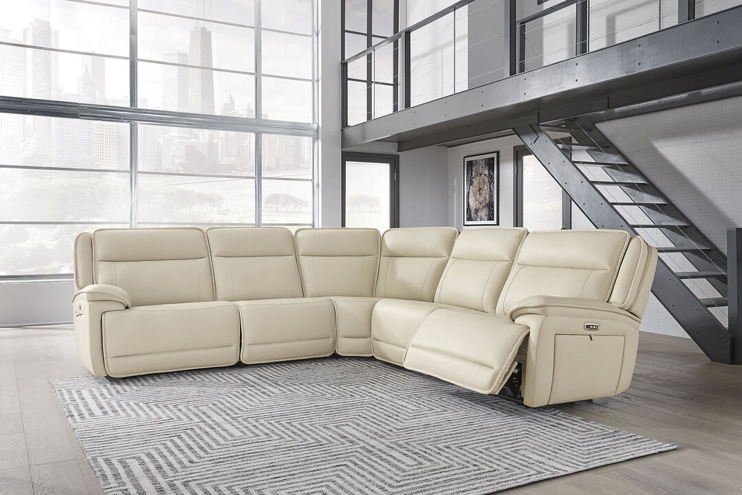 Double Deal 5PC Power Reclining Sectional