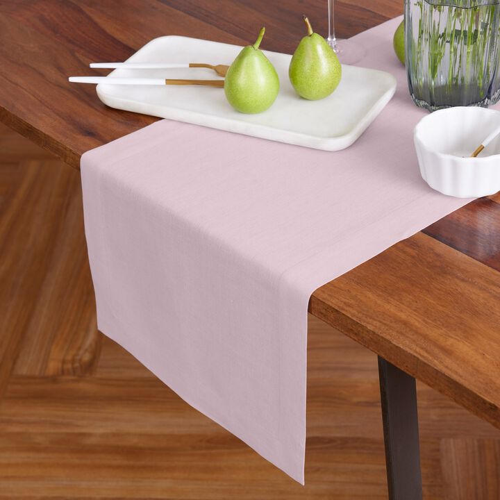 Solino Home 100% Pure Linen Table Runner | Sonoma