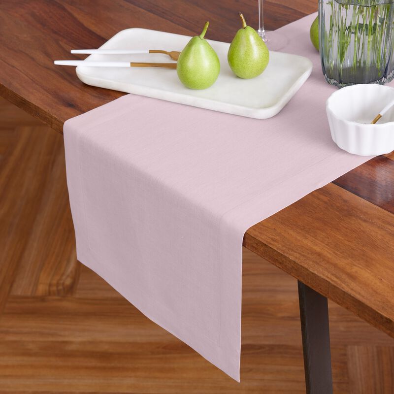 Solino Home 100% Pure Linen Table Runner | Sonoma