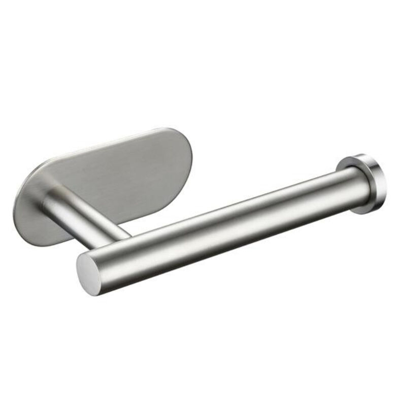 Self-Adhesive Toilet Paper Holder, Stainless Steel Bathroom Tissue Rack