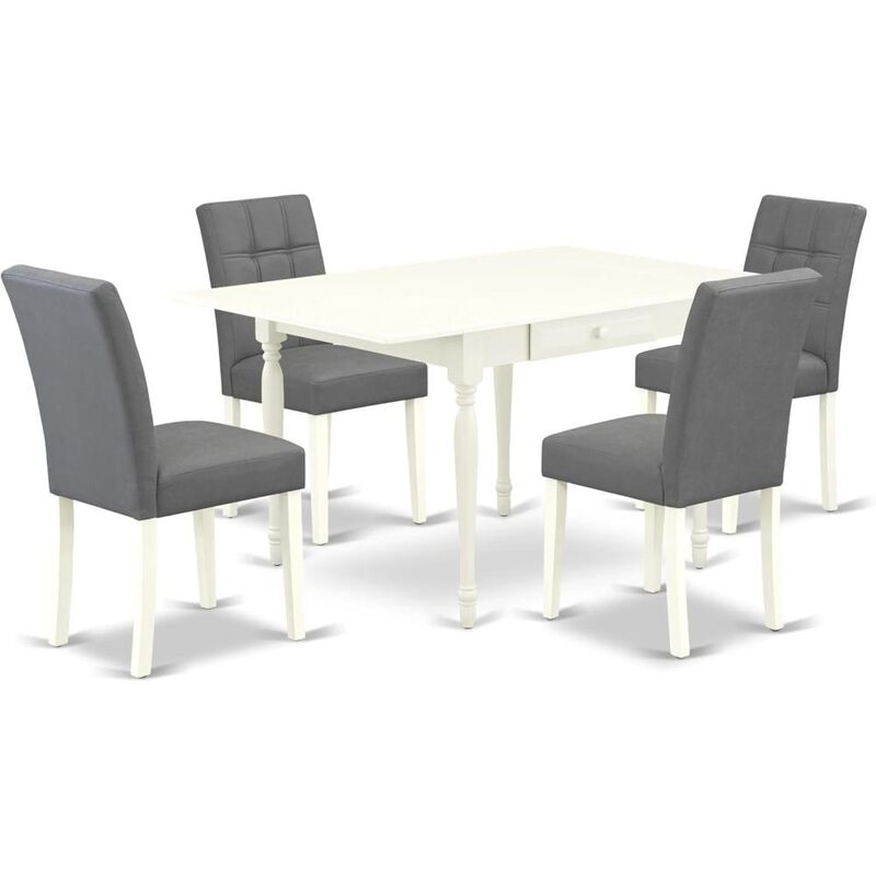 5 Piece Dinner Table Set contain A Mid-Century Kitchen Table