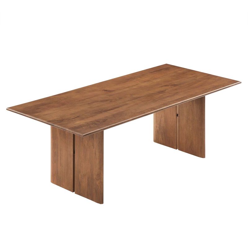 Modway - Amistad 86" Wood Dining Table Walnut