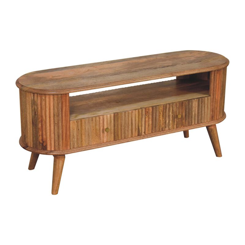 Artisan Furniture Solid Wood Soba Nordic Media Unit