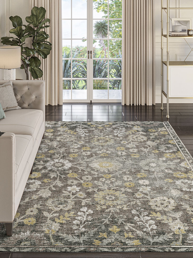 Tuscany TU2 Gray 3' x 5' Rug