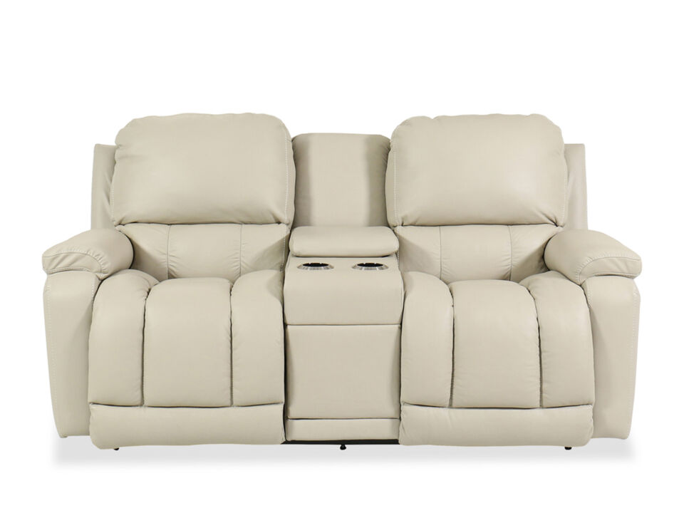 Greyson Power Reclining Loveseat with Headrest & Console