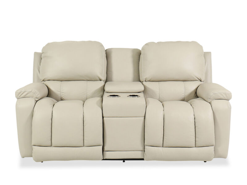 Greyson Power Reclining Loveseat with Headrest & Console