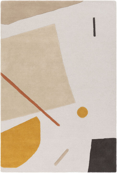 Emma EMM-2300 6' x 9' Brown Rug