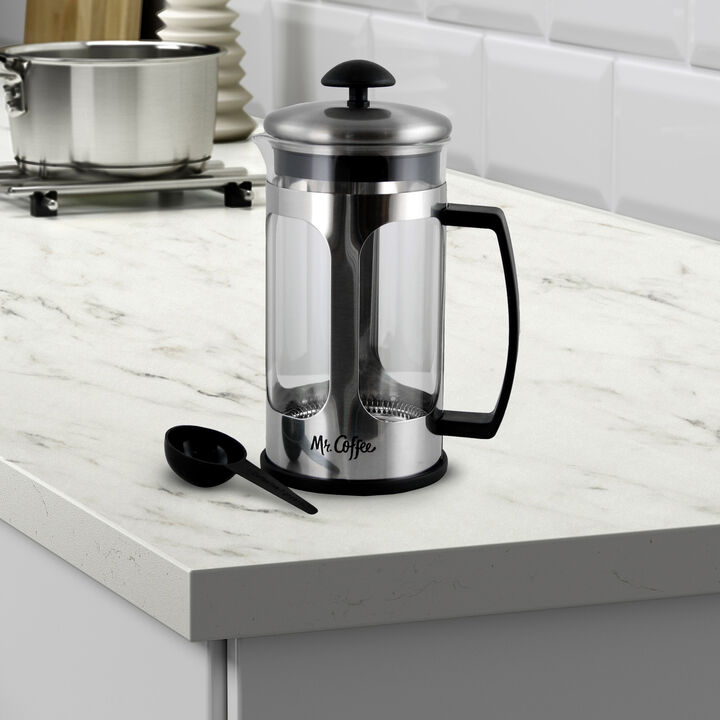Mr. Coffee Daily Brew 1.2 Quart Coffee Press