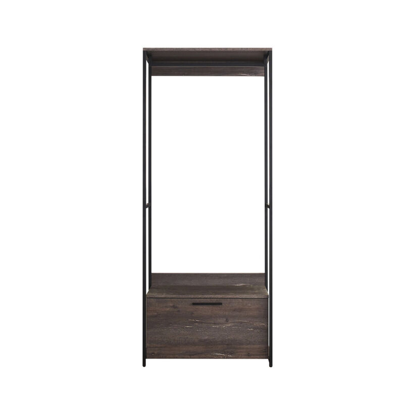 FC Design Klair Living Wood Walk-in Closet System