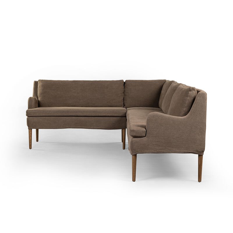 Aurelia 99" Left Arm Facing Dining Banquette