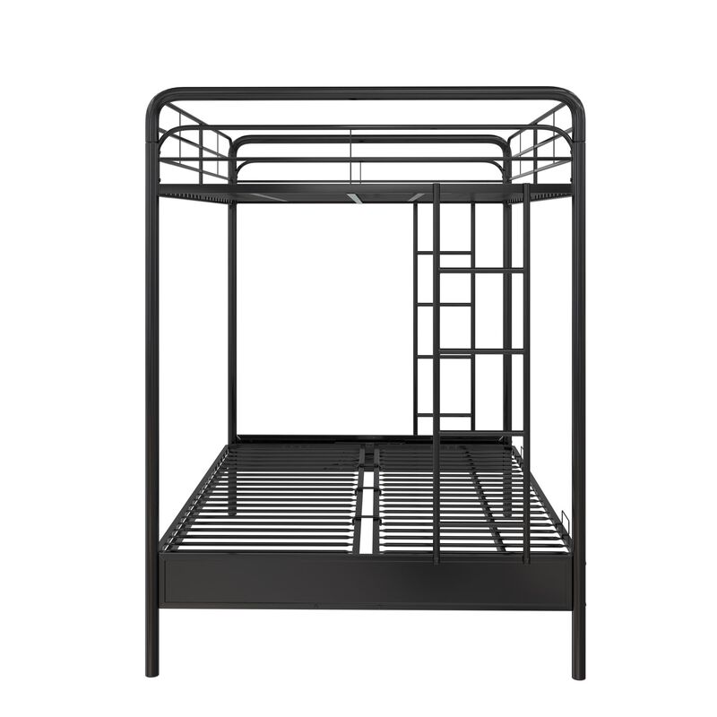 Sammie Full over Futon Metal Bunk Bed