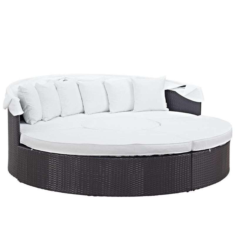 Modway Quest Canopy Outdoor Patio Daybed