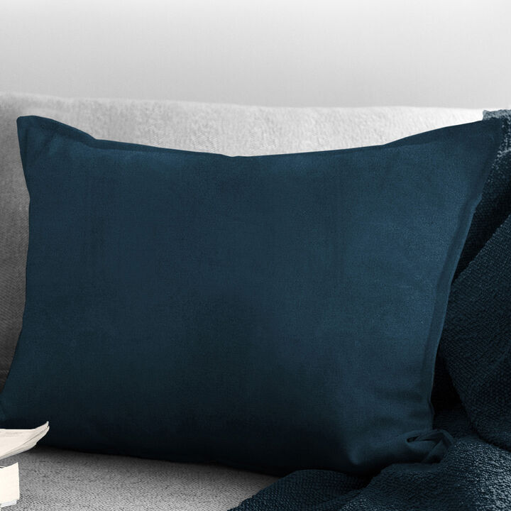 6ix Tailors Fine Linens Vanessa Navy Decorative Throw Pillows