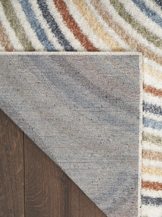 Astra Machine Washable ASW08 Ivory/Multicolor 10' x 14' Rug