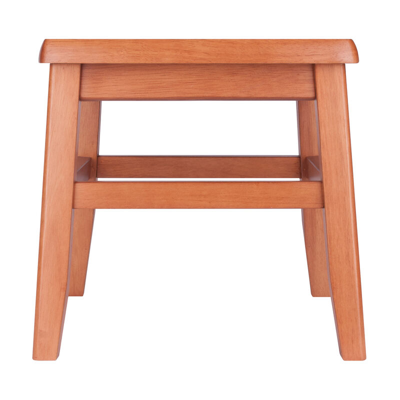 Winsome Kaya 2-Pc Conductor Stool Set, Teak