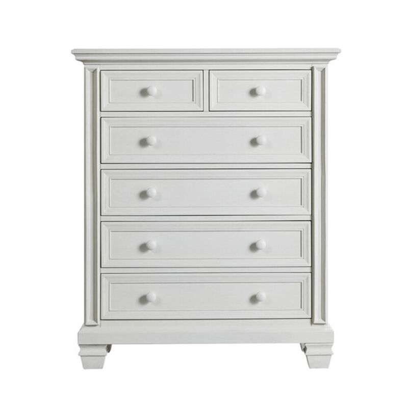 Soho Baby Richmond 6 Dr Chest Oyster White