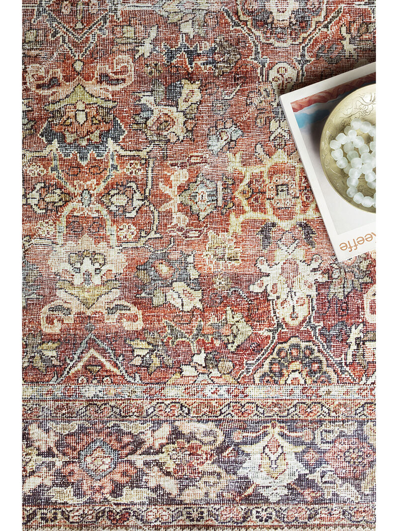 Layla LAY02 Spice/Marine 9' x 12' Rug by Loloi II