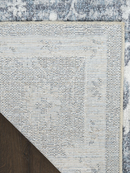 Astra Machine Washable ASW19 Denim 9' x 12' Rug