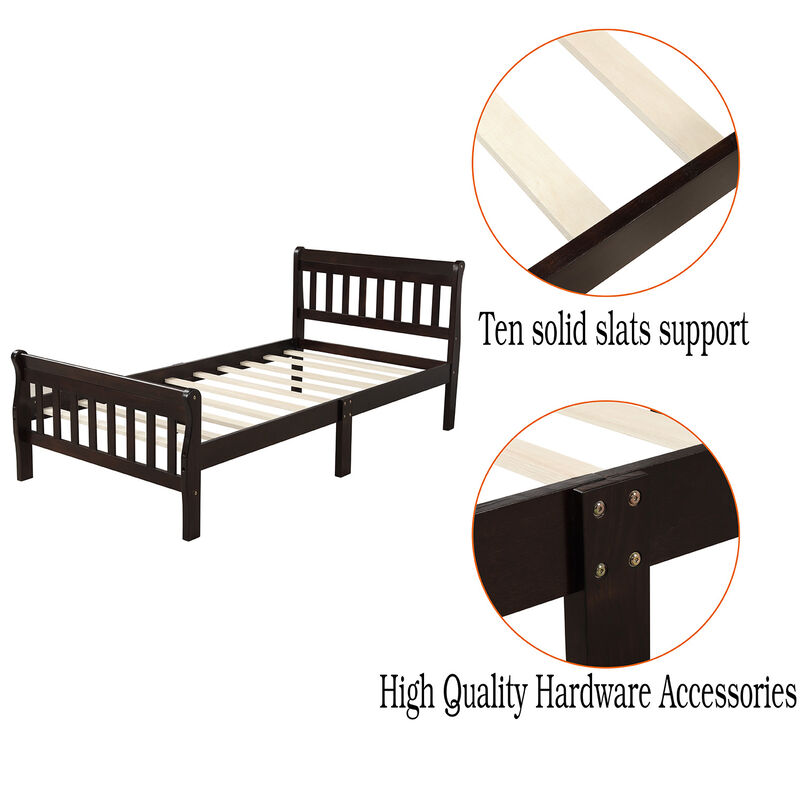 Merax Wood Platform Bed
