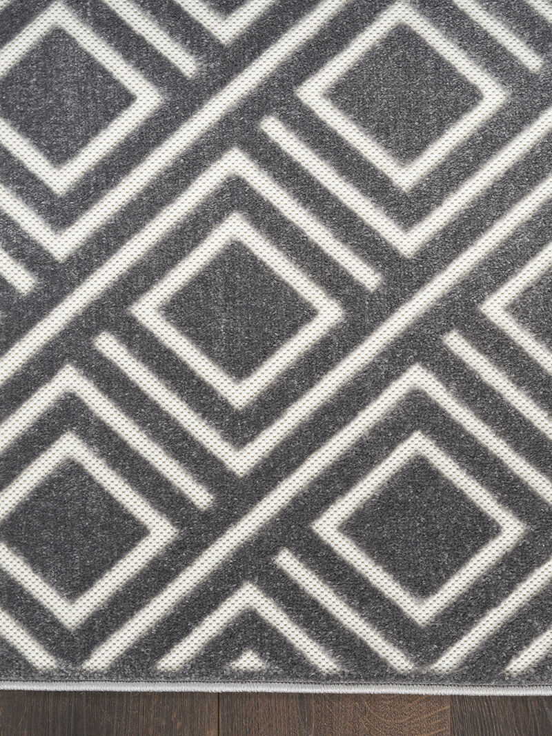 Care Free CAF03 Gray 7'10" x 9'10" Rug