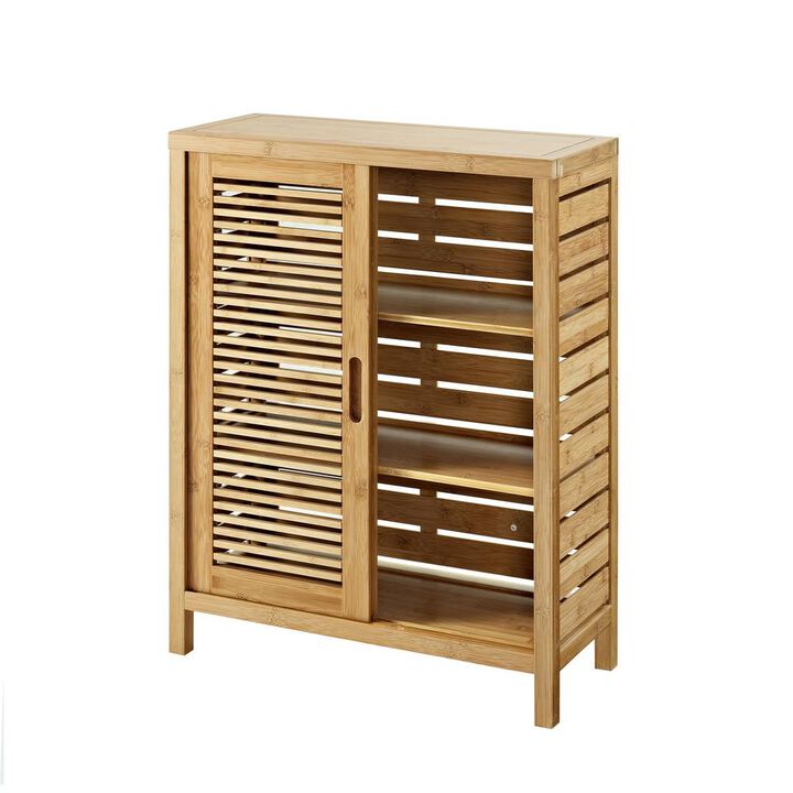 Linon Bracken Two Door Floor Cabinet
