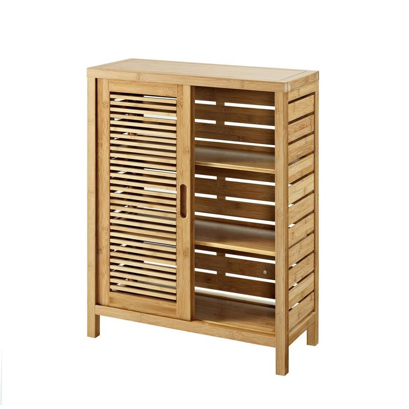 Linon Bracken Two Door Floor Cabinet