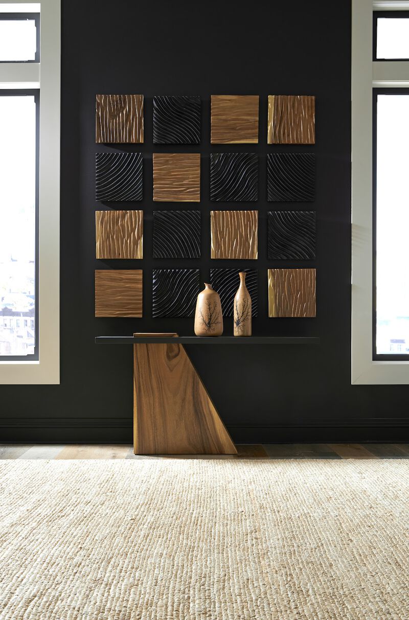 Waved Carved Wall Tile